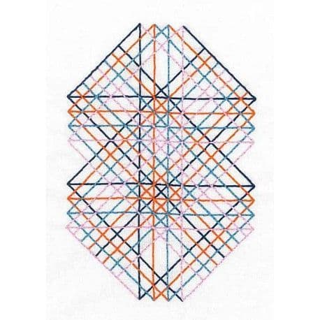 DMC Right Angles embroidery kit