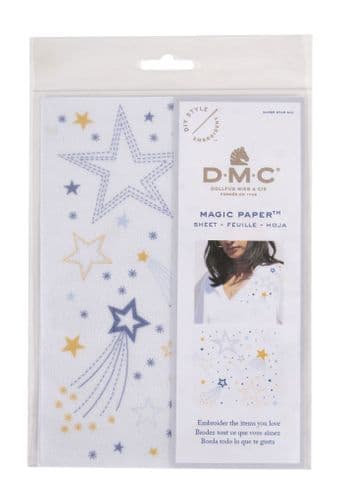 DMC Super Star Mix Embroidery Magic Paper Kit