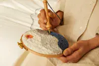 DMC The Mountain Meditation punch needle kit
