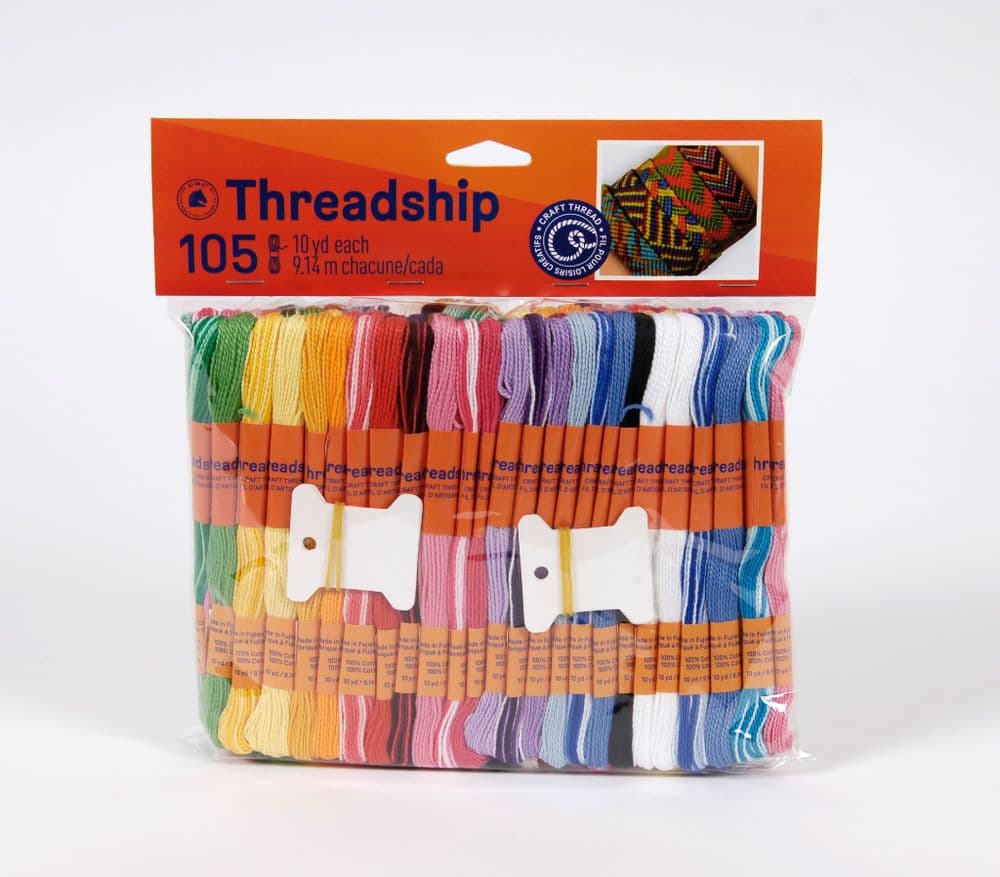 DMC Threadship - Six Strand Floss Pack 105 Assorted Skeins