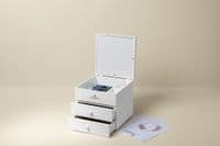 DMC White Modular Storage Box with 70 Threads