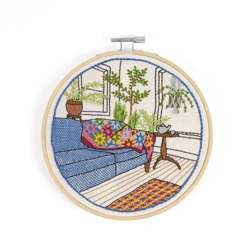 DMC Winter Garden embroidery kit