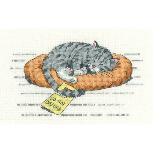 Do Not Disturb cross stitch chart - Peter Underhill