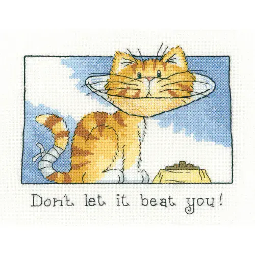 Don't Let it Beat You cross stitch chart - Peter Underhill
