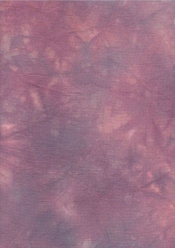 Dragonfire Evenweave hand dyed by Fabrics by CraftiKate