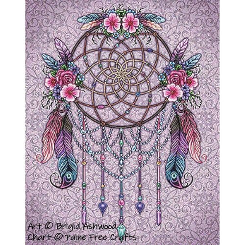 Dreamcatcher by Paine Free Crafts printed cross stitch chart