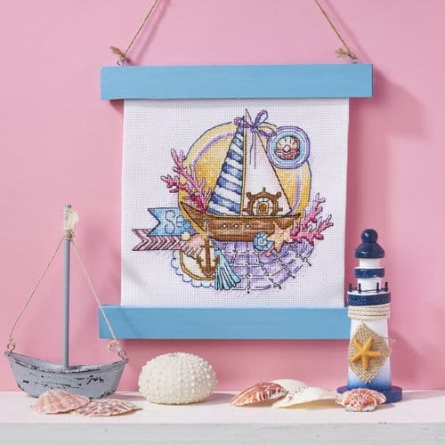 Dreamy Ship Sail the Seas WOXS Issue 346 project pack