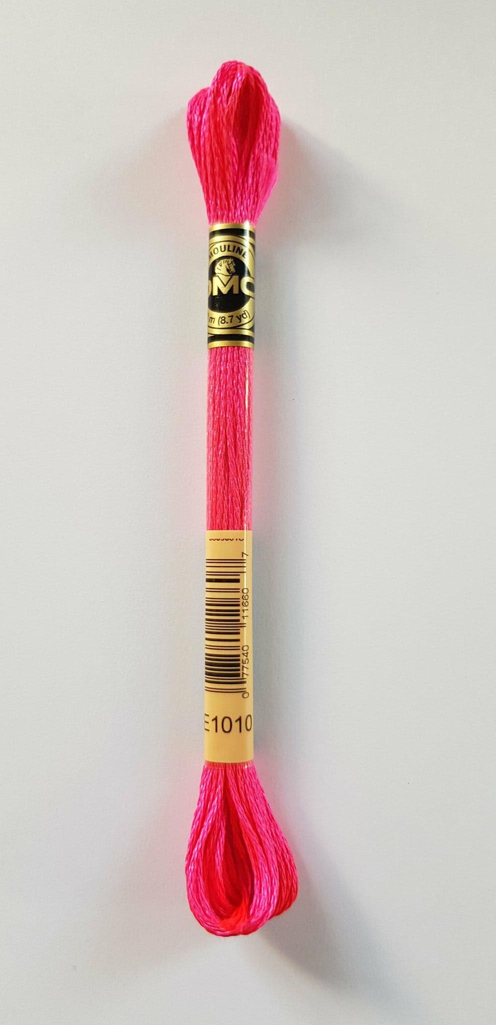 E1010 - DMC Light Effect Fluorescent Tropical Pink thread