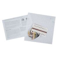 Elephant learn to cross stitch kit