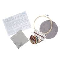 Embroidery Kit with Hoop: Dogs