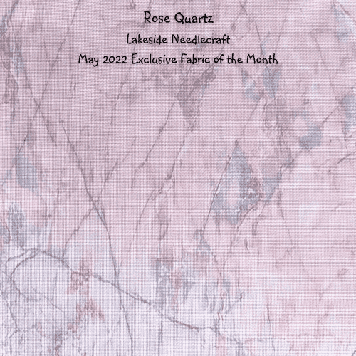 Fabric Flair  16 Count Iridescent Rose Quartz Aida  50 x 90cm
