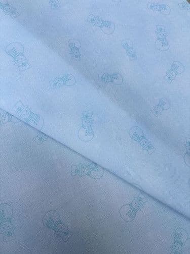 Fabric Flair 18 Count Snowman Aida 50x 45cm