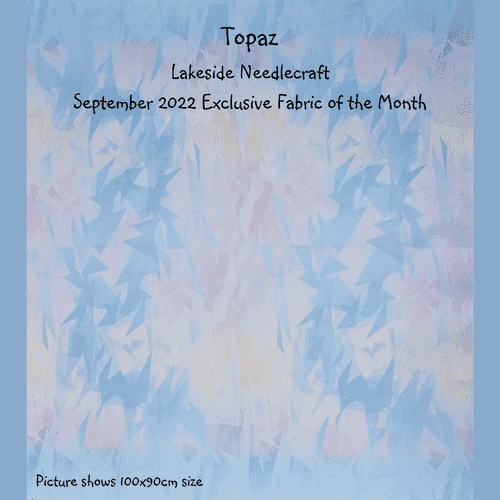 Fabric Flair 28 count Iridescent Topaz Evenweave 50 x 45cm