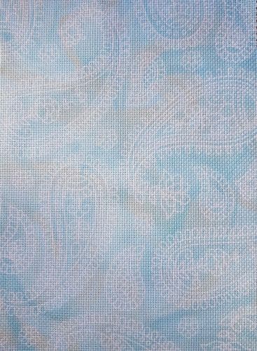 Fabric Flair 32 Count Paisley Twirl Evenweave 100 x 90cm