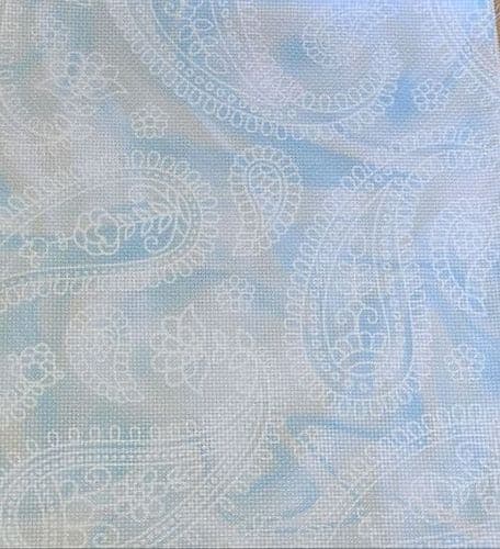 Fabric Flair 36 Count Paisley Twirl evenweave 50x 45cm