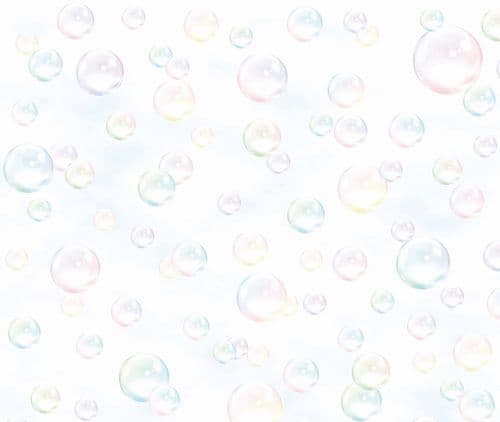 Fabric Flair Bubbles Multicolour evenweave
