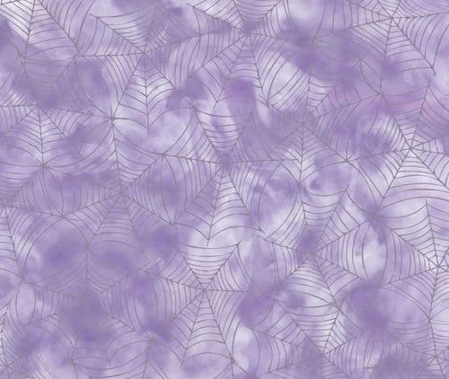 Fabric Flair Cobweb Purple aida