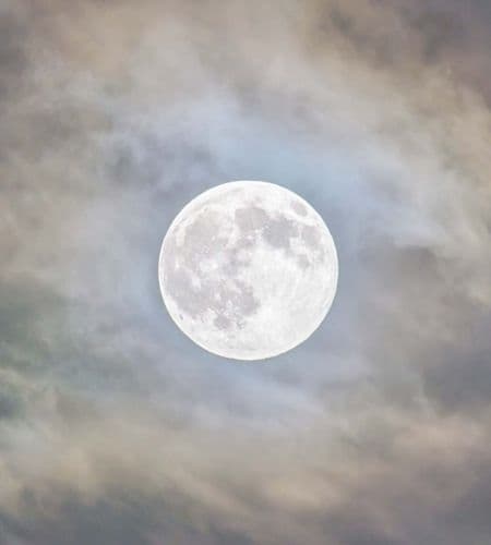 Fabric Flair Full Moon Blue