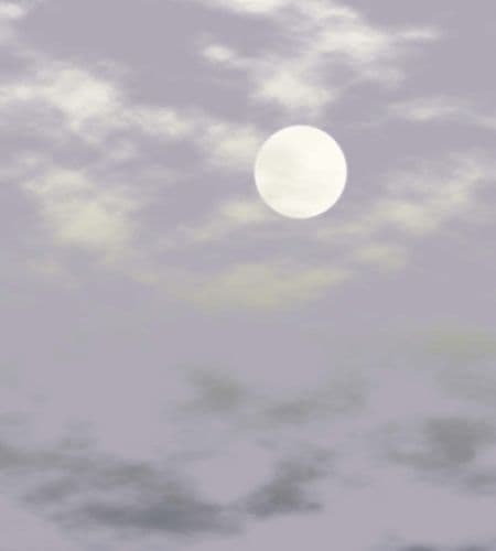 Fabric Flair Haunted Moon