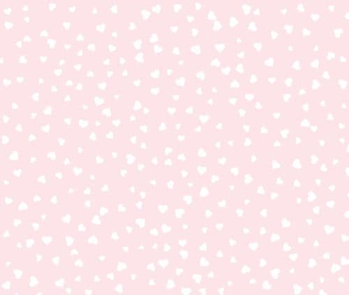 Fabric Flair Polka Hearts Pink aida