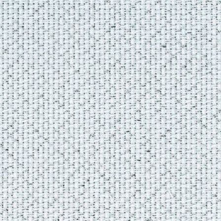 Fabric Flair Silver Sparkly Antique White aida