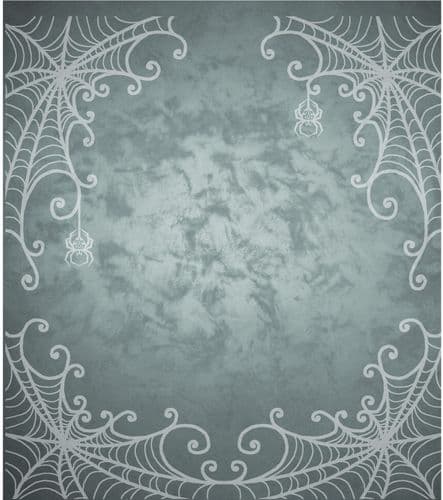 Fabric Flair Spider Lace Grey