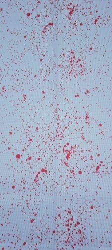 Fabric Flair Splatter Red aida