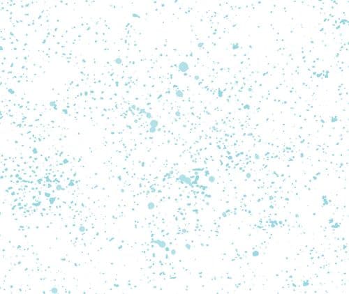 Fabric Flair Splatter Turquoise aida