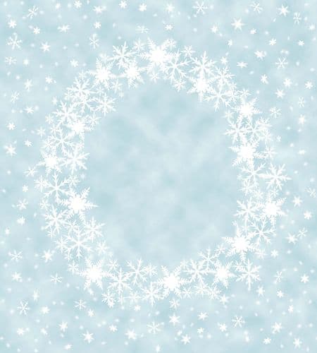 Fabric Flair Winter Wreath aida 50x45cm