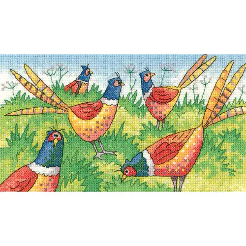 Fair Game cross stitch chart - Karen Carter Collection