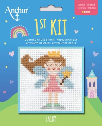Fairy 1st Kit Counted Cross Stitch Kit by Anchor