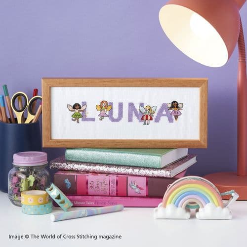 Fairy ABC Alphabet WOXS Issue 343 project pack