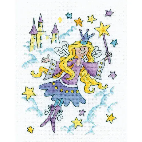 Fairy Princess cross stitch chart - Karen Carter Collection
