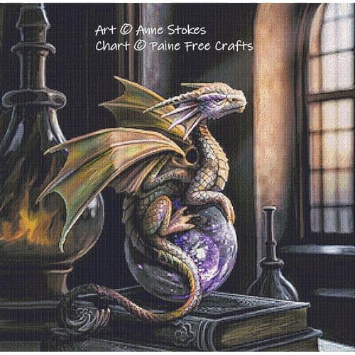 Familiar by Paine Free Crafts printed cross stitch chart