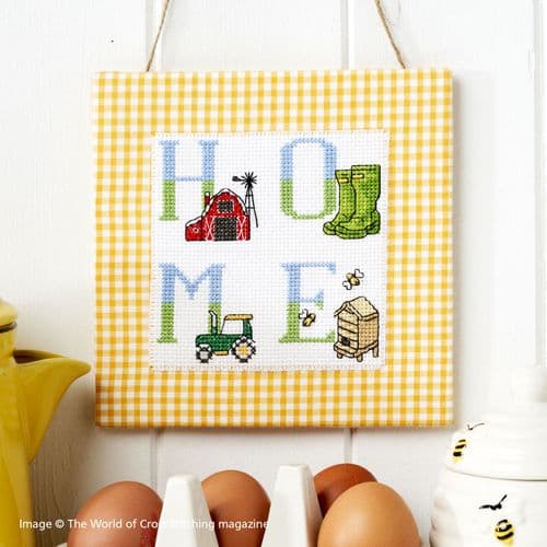 Farm ABC Alphabet WOXS Issue 347 project pack