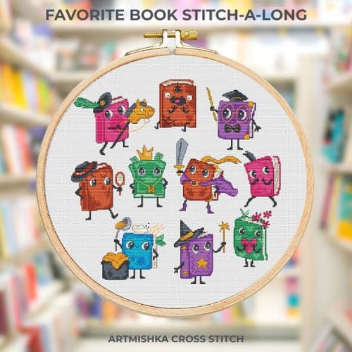 Favourite Book SAL from Artmishka Designs Project Pack