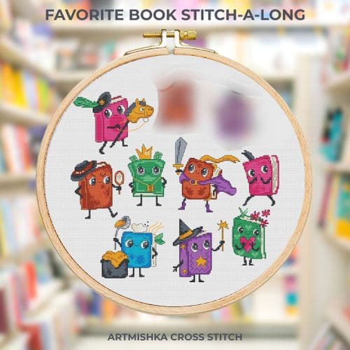 Favourite Book SAL from Artmishka Designs Project Pack