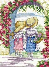 Faye Whittaker English Roses cross stitch kit