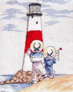 Faye Whittaker Lighthouse cross stitch kit