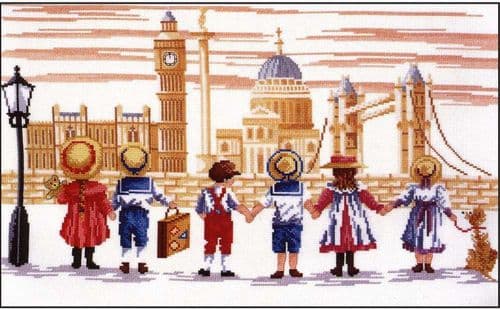 Faye Whittaker London cross stitch kit