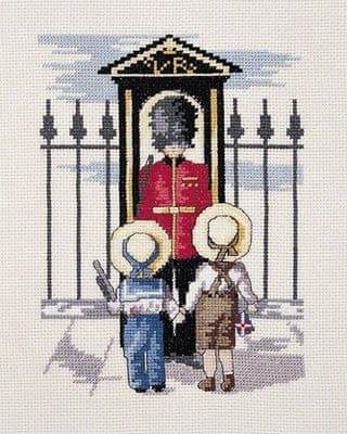 Faye Whittaker Palace Guard cross stitch kit