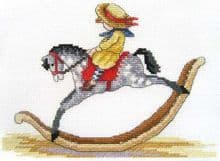 Faye Whittaker Rocking Horse cross stitch kit