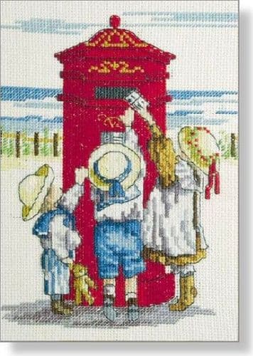 Faye Whittaker Tippy Toes cross stitch kit