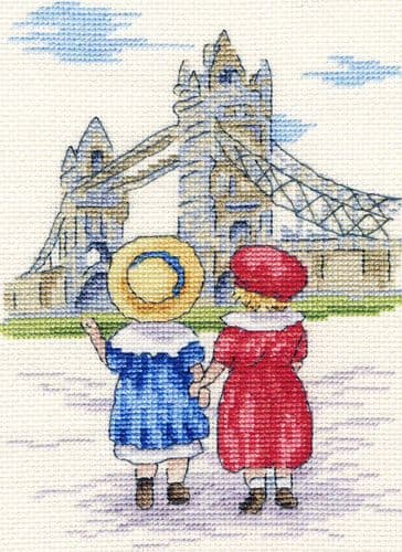 Faye Whittaker Tower Bridge cross stitch kit