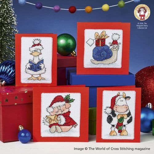 Festive Animal Cards WOXS Issue 353 project pack
