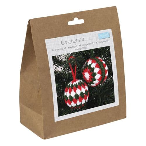 Festive Baubles Crochet Kit