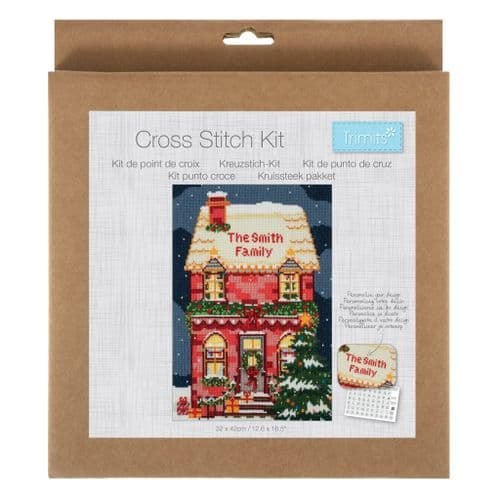 Festive Home cross stitch kit XL