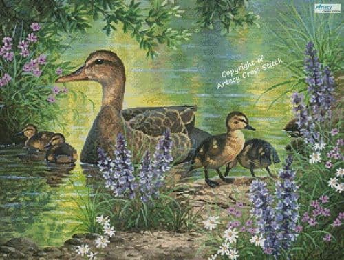 Field Trip by Artecy printed cross stitch chart