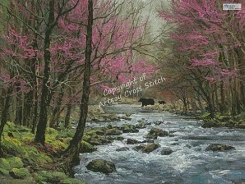 First Crossing by Artecy printed cross stitch chart