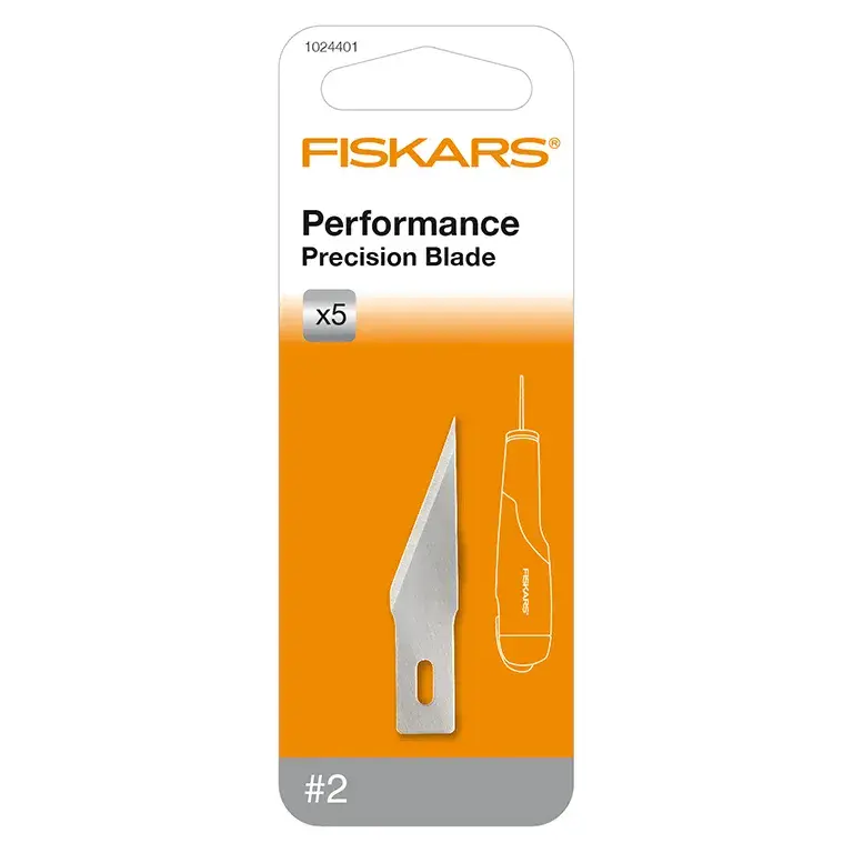 Fiskars Blade Art Knife No 2 Precision Pack of 5